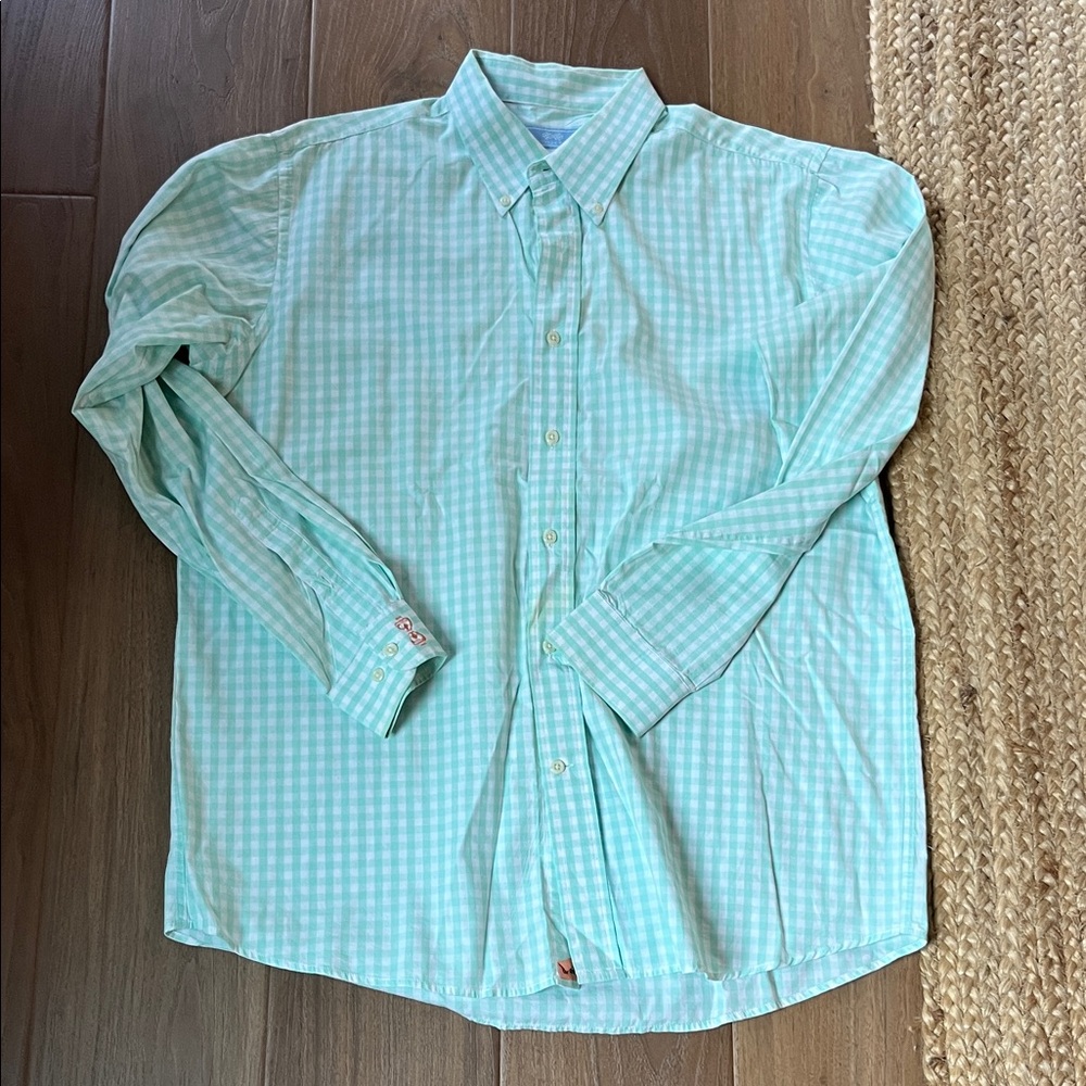 Men's Light Blue Checkered Casual Shirt